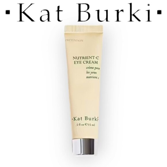 Kat Burki Nutrient C Eye Cream Vitamin C Caffeine Brightening 15 mL NWT - Picture 1 of 4